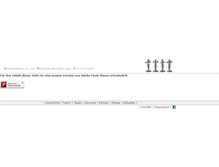 Tablet Screenshot of marmorsaal.org